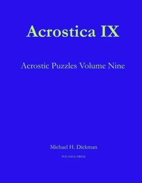 Acrostica IX