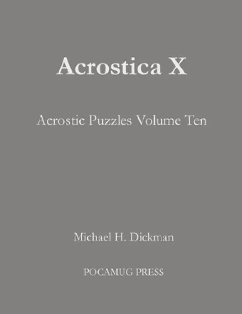 Acrostica X