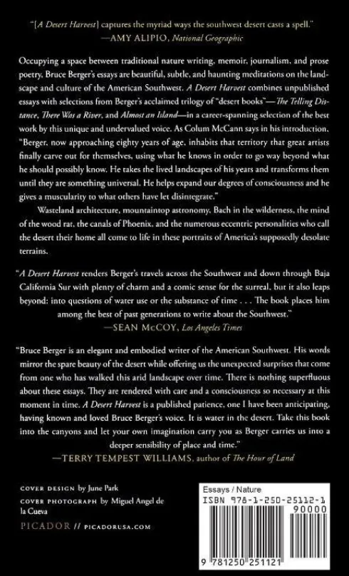 A Desert Harvest: New and Selected Essays
