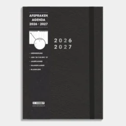 Afsprakenagenda 2026-2027 A4 Lederlook
