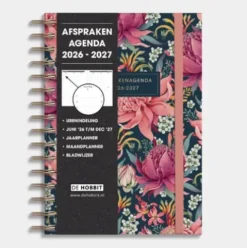 Afsprakenagenda 2026-2027 A5 Tropische Bloemen