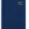 Agenda 2025 Brepols Saturnus Luxe 1Dag/1Pagina Blauw