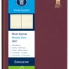Agenda 2025 Ryam Executive Mundior 7Dagen/2Pagina's Bordeaux