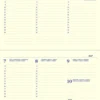 Agendavulling 2025 Ryam Memoplan 7 Compact 7 Dagen/2Pagina's Landscape Creme