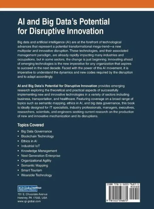 AI and Big Data's Potential for Disruptive Innovation