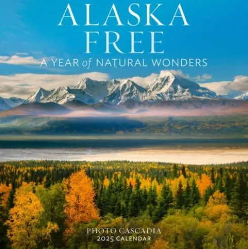 Alaska Free Wall Calendar 2025
