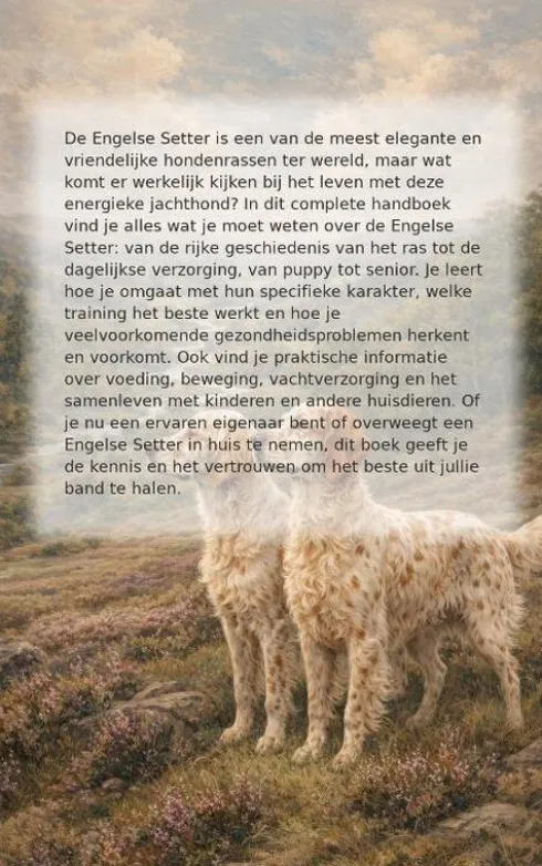 Alles over de Engelse Setter