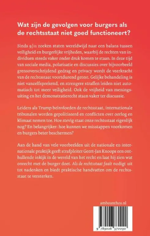 Als de rechtsstaat faalt