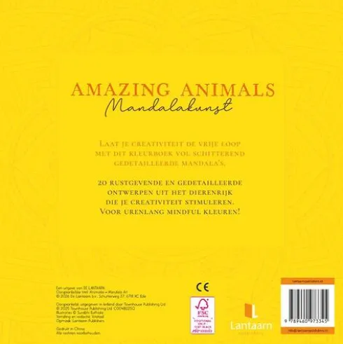 Amazing animals - mandalakunst