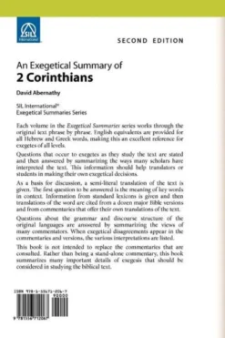 An Exegetical Summary of 2 Corinthians, 2nd Edition