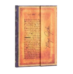 Angelou, I Know Why the Caged Bird Sings (Embellished Manuscripts Collection) Midi Lined Hardcover Journal