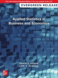 Applied Statistics in Business and Economics: 2024 Release ISE