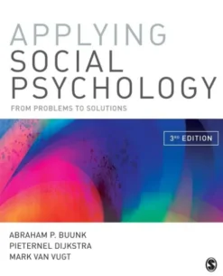 Applying Social Psychology