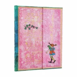 Astrid Lindgren, Pippi Longstocking (Embellished Manuscripts Collection) Ultra Lined Hardcover Journal (Wrap Closure)