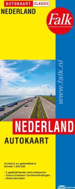 Autokaart Nederland Classic
