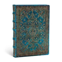Azure (Equinoxe) Midi Lined Hardcover Journal (Elastic Band Closure)