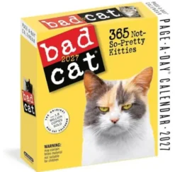 Bad Cat Page-A-Day® Calendar 2027