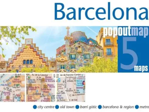 Barcelona PopOut Map
