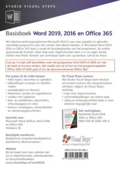 Basisboek Word 2019, 2016 en Office 365
