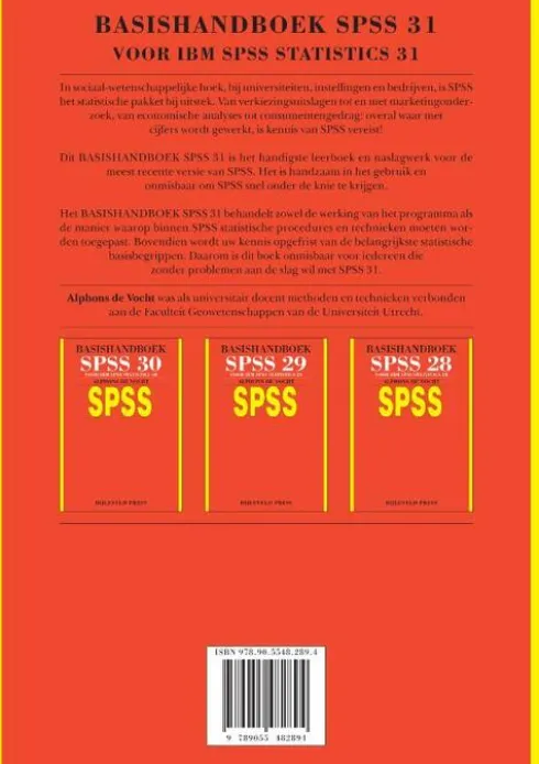 Basishandboek SPSS 31