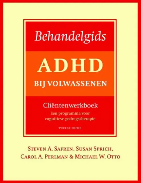 Behandelgids ADHD bij volwassenen, cliëntenwerkboek - tweede editie