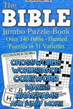 Bible Jumbo Variety Puzzle Book Vol.1: Over 140 Bible themed puzlzles in 31 varieties