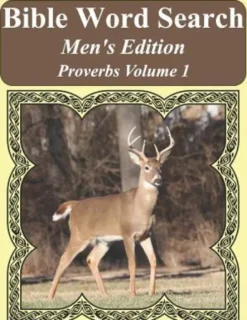 Bible Word Search Men's Edition: Proverbs Volume 1 Extra Large Print