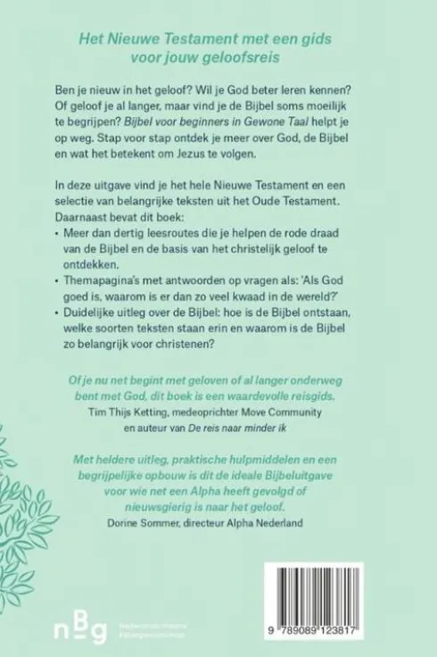 Bijbel voor beginners