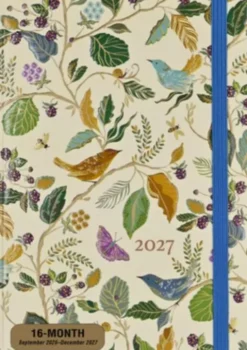 2027 Birds & Berries Weekly Planner (16 Months, Sept 2026 to Dec 2027)