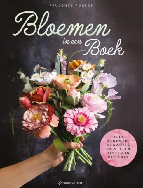 Bloemen in een boek