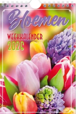 Bloemen weekkalender 2026