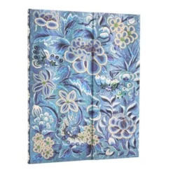 Blue Willow (Celebrate Hanfu) Ultra Lined Hardcover Journal (Wrap Closure)