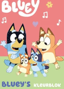 Bluey's kleurblok