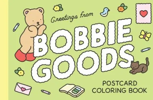 Bobbie Goods Postcard Coloring Book