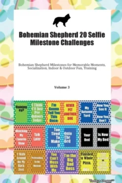 Bohemian Shepherd 20 Selfie Milestone Challenges Bohemian Shepherd Milestones for Memorable Moments, Socialization, Indoor & Outdoor Fun, Training Volume 3