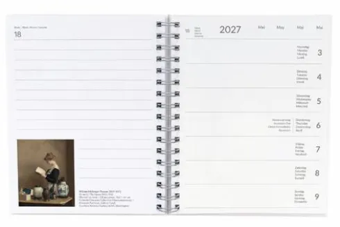 Book by Book weekagenda 2027