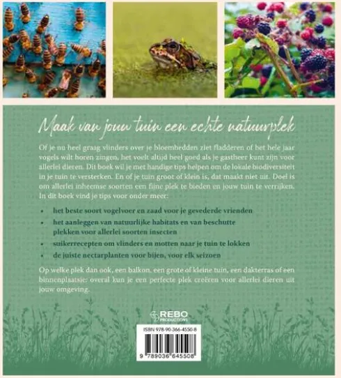 Breng het wild terug in je tuin