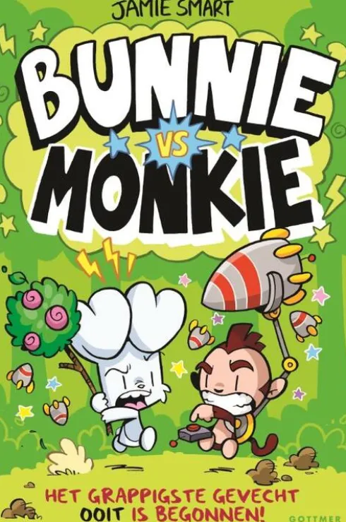 Bunnie vs Monkie