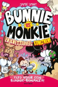 Bunnie vs Monkie en knetterveel konijnen!