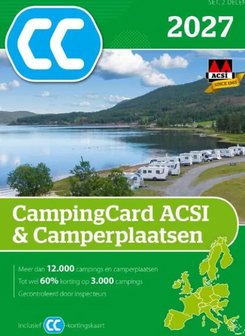 CampingCard ACSI & Camperplaatsen 2027