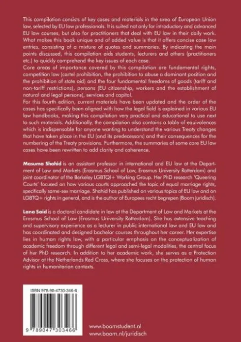 Cases and Materials European Union Law