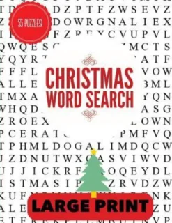 Christmas Word Search Large Print: Christmas Word Find, Christmas Puzzles, Large Print Word Search, Large Print Word Find