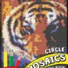 Circle Mosaics Coloring Book 2: Cute Animals Coloring Pages Color by Number Puzzle for Adults