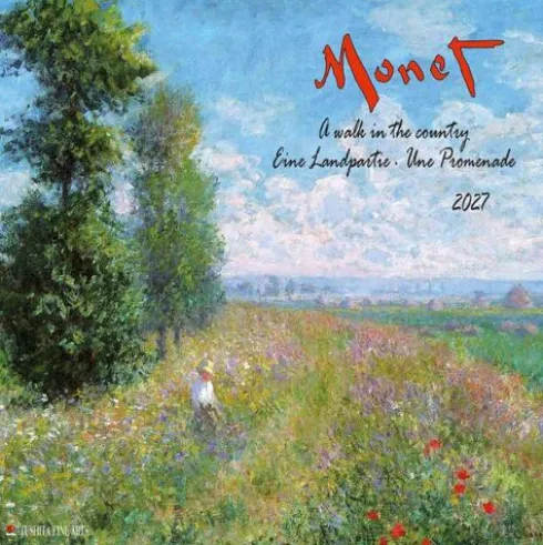 Claude Monet - A Walk in the Country 2027