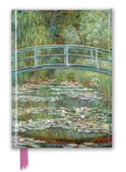 Claude Monet: Bridge over a Pond of Water Lilies (Foiled Journal)