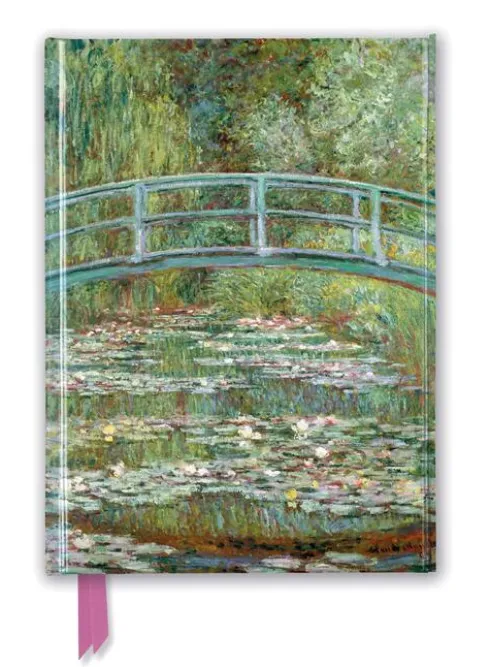 Claude Monet: Bridge over a Pond of Water Lilies (Foiled Journal)