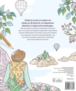 Color therapy Laat het los Kleurboek