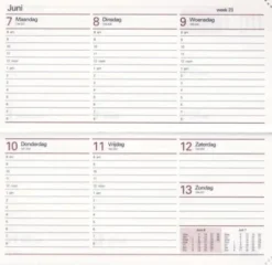 Combi agenda pocket 2027