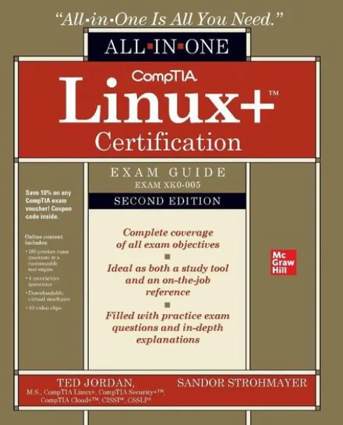CompTIA Linux+ Certification All-in-One Exam Guide, Second Edition (Exam XK0-005)