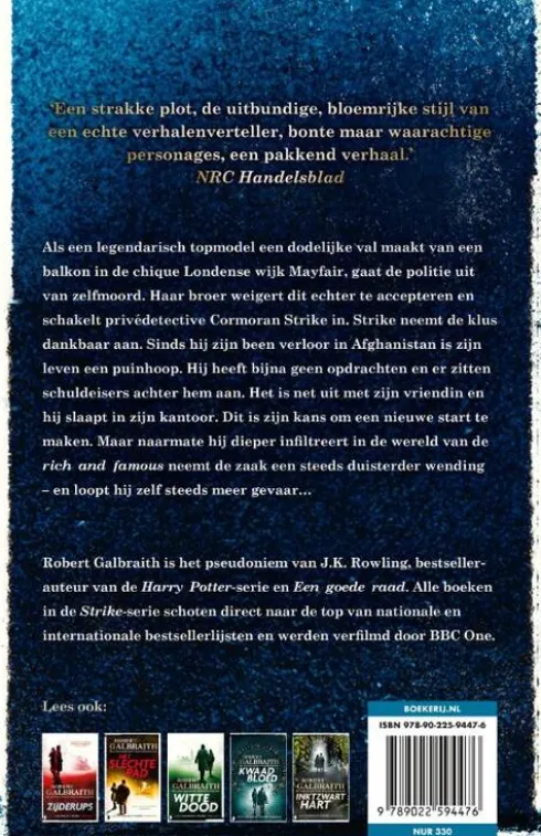 Cormoran Strike 1 - Koekoeksjong